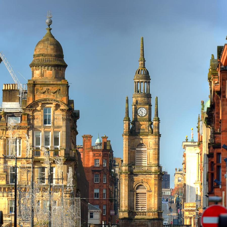 1 Bedroom Flat In The Heart Of Merchant City Glasgow Extérieur photo