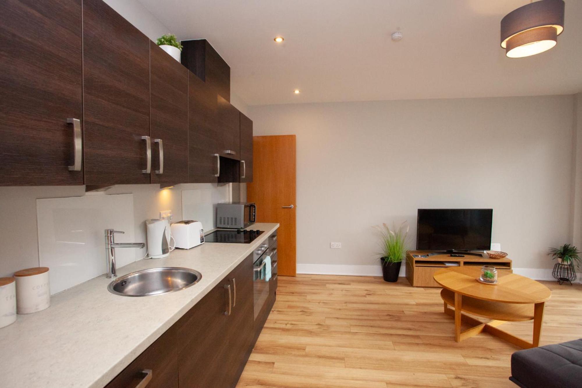 1 Bedroom Flat In The Heart Of Merchant City Glasgow Extérieur photo